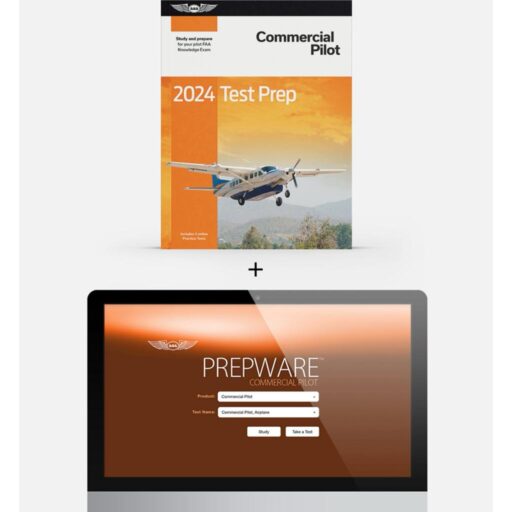 COMMERCIAL PILOT TEST PREP 2024 – كتاب – . Pilot Shop SA