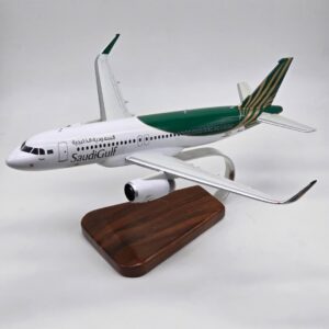 Saudi Gulf A320 (Handmade) Model - نموذج طائرة